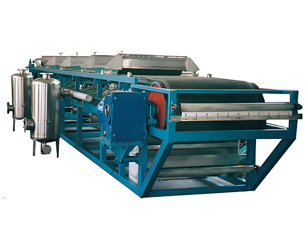 Filtro de cinturón horizontal