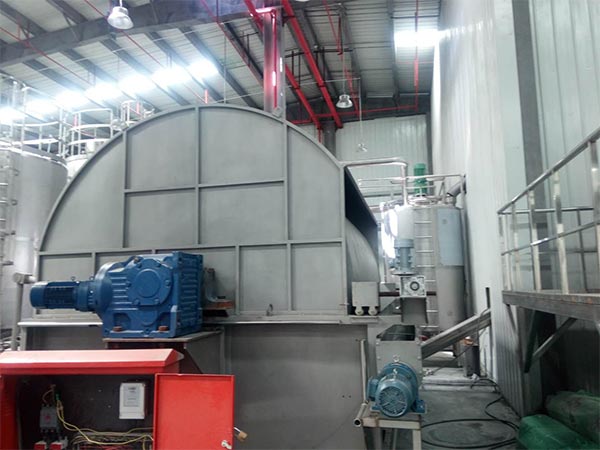 Filtro de tambor de vacío rotativo